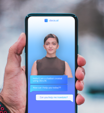 DECS.AI - AI Powered Deepfake Enabled Chat Service